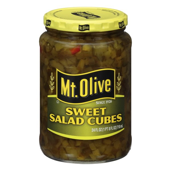 Mt. Olive Sweet Salad Cubes, 24 oz