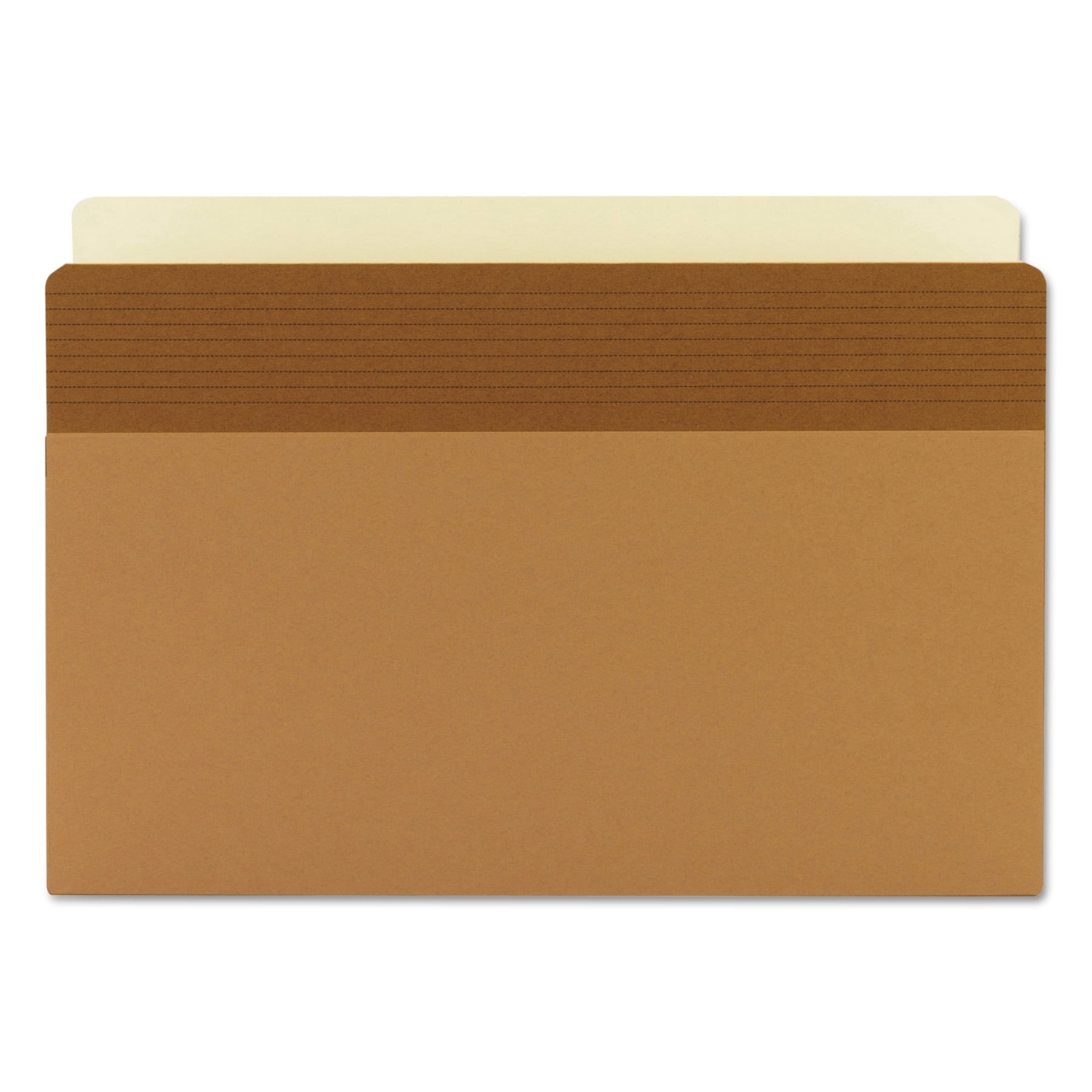 Smead, SMD73211, Easy Grip File Pocket - Straight-Cut Tab, 10 / Box, Redrope