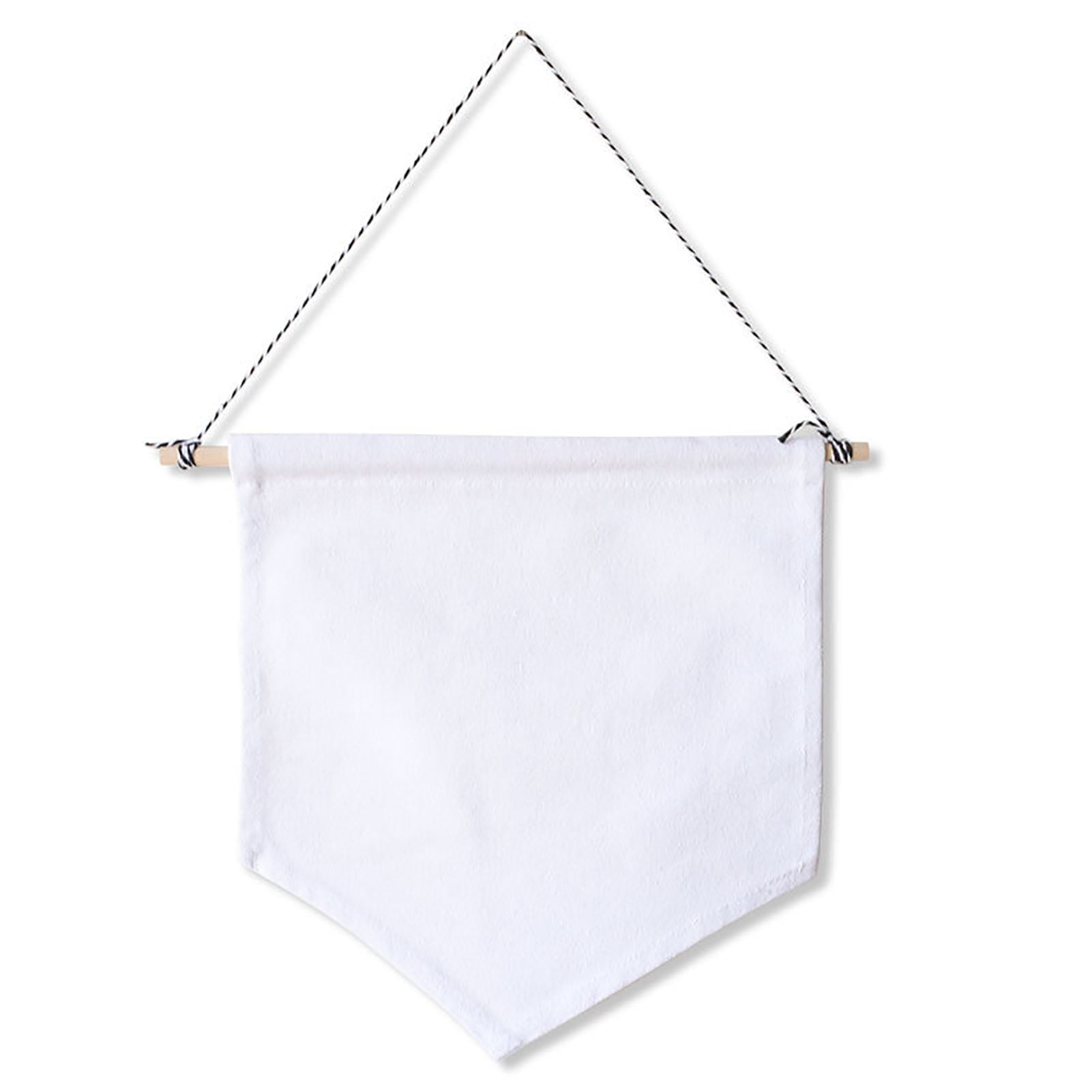 Pin Wall Display Banner Blank Canvas Banner for Display Pins Buttons