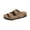Chestnut, variant on Project Cloud 100% Genuine Leather Cork Footbed Womens Sandals, Slippers for Women (Venita)