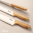 thumbnail image 3 of Hancorys Knives Set for Kitchen, 13 Pieces Knives Set with Nonstick Ceramic Anti-Rust Coating, Chef Knife Sets with 6 Blade Guards, High Carbon Stainless Steel Cooking Knife, 3 of 6