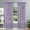 Lilac, variant on Gorgeous Home Linen 2-pc Semi-Sheer Mint Green Faux Silk See-Through Curtain Rod Pocket Panels 55" wide x 63" long each pc