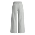thumbnail image 5 of Summer Linen Pants for Women Wide Leg Beach Pant Elastic Waist Lightweight Casual Flowy Lounge Trousers with Pocket, M, 5 of 7