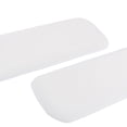thumbnail image 4 of Unique Bargains Car Rubber Front Rear Corner Bumper Guard Protector Sticker White 2 Pcs, 4 of 4