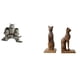 thumbnail image 1 of Figuras de búho,Figuras de búho,animales artificiales,artesanías,decoración del hogar,Figura en miniatura de búho moderna para dormitorio,Figura de mesa,Estatua de gato sujetalibros para, 1 of 8