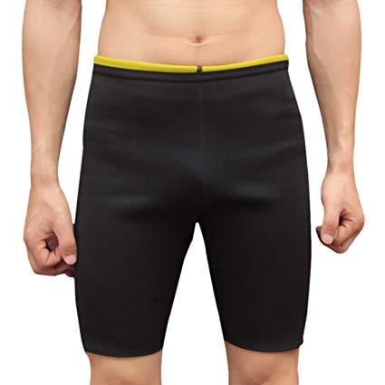 Men's Slimming Sauna Workout Shorts, Hot Shaper Suit for Fat Burning, Targeted Weight Loss, Fitness & Body