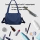 thumbnail image 5 of Bolsa de mensajero de nailon impermeable de gran capacidad | Bolsa de hombro de 15-20 L para gimnasio, viajes, para hombre y mujer | Compatible con portátiles para la escuela, el trabajo, el fitness, 5 of 7