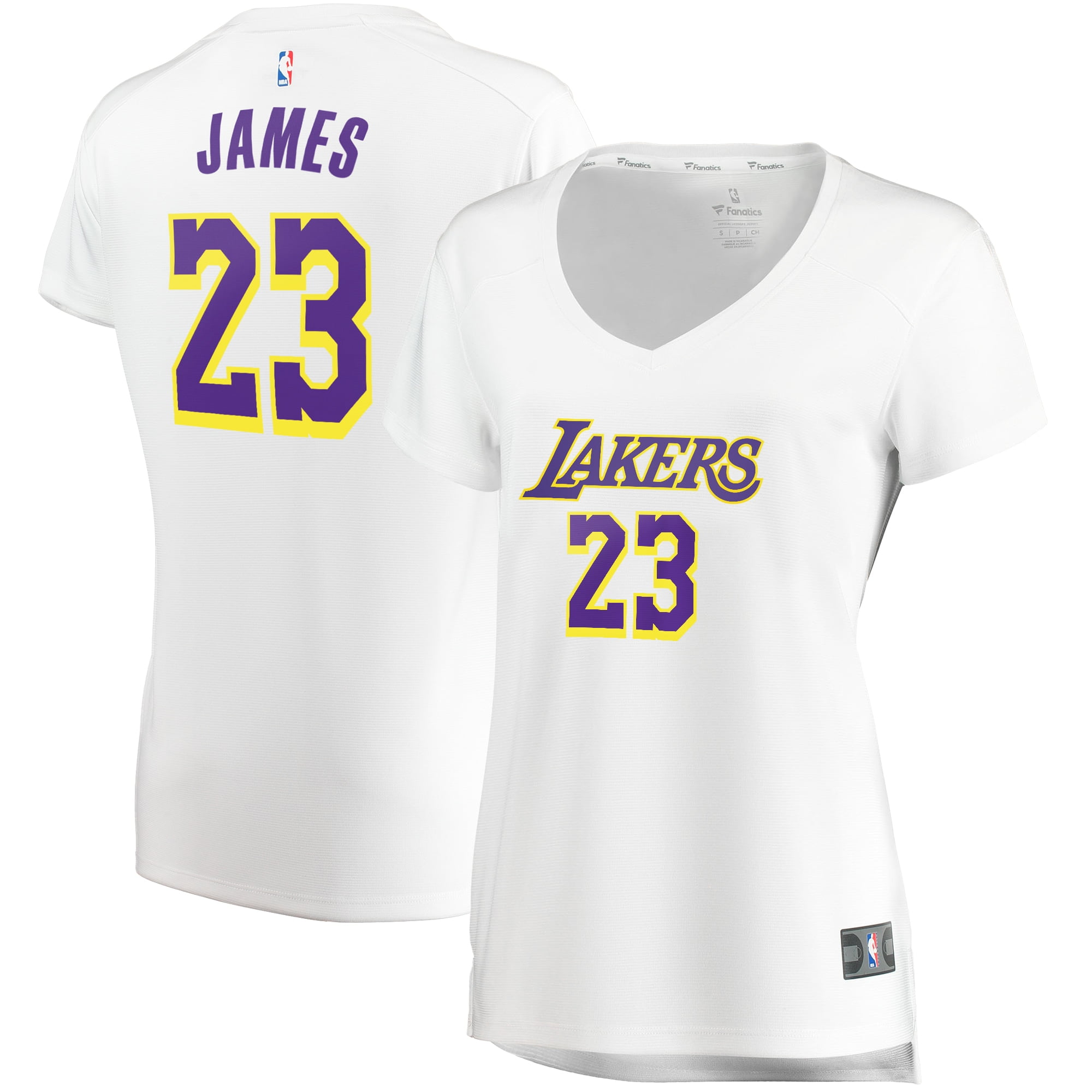 women's lebron james lakers jersey