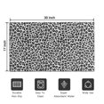 thumbnail image 5 of Black Leopard Print Door Rugs,Washable Non Slip Door Mats Indoor,Decorative Door Mats,Entry Mat Indoor for Entrance,Bedroom,Kitchen,Bathroom,17"x30", 5 of 6