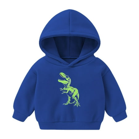 

MuZeFu Clearance under $5.00 Winter Clothes Children s Shirt Long Sleeved Pattern T-shirt Printed Round Neck Short Top Suitable For Boys And Girls Aged Hooded Sweatshirt