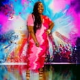 thumbnail image 3 of Plus Size Pretty In Pink Maxi Dress, 3 of 3