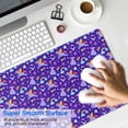 thumbnail image 4 of Long Mouse Pads for Desk,Purple Cartoon Unicorn Rainbow Crown Desk Mats on Top Of Desks, Desk Mouse Pad Extra Large with 3mm Non-Slip Base and Stitched Edge for Gaming,Office,Work,Home 31.5"x11.8", 4 of 6