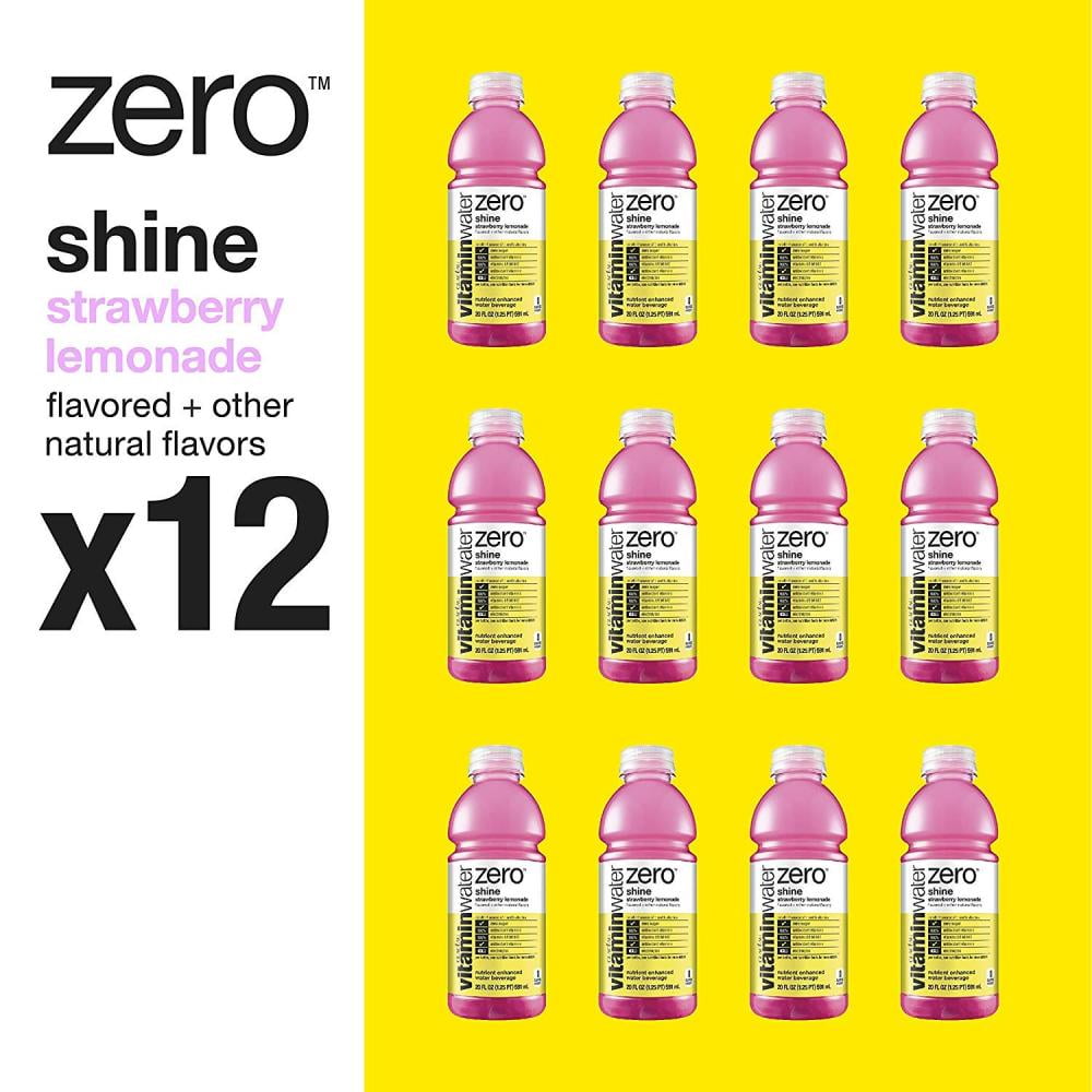 Glaceau Zero Vitamin Water (shine strawberry-lemonade)