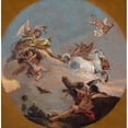 thumbnail image 3 of Giovanni Battista Tiepolo 20x20 Black Modern Framed Museum Art Print Titled - The Chariot of Aurora (C. 1734), 3 of 5