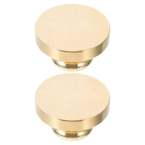 Miangastore 2pcs Blank Wax Seal Stamp Brass Wax Seal Stamp Head DIY Heads Brass Head Head Replacement Wax Sealing Stamp Head Wax Sealing Stamp Head