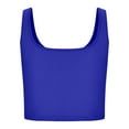 thumbnail image 4 of Dagugfen Camisole Tops for Women Square Neck Low Cut Undershirts Slim Fitted Comfy Lightweight Crop Sleeveless Shirts, 4 of 6