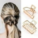 thumbnail image 1 of 2 pinzas para el cabello doradas, de metal, con diseño francés, accesorios para el cabello para mujeres y niñas., 1 of 5