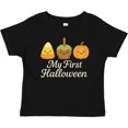 thumbnail image 3 of Inktastic My First Halloween Cute Candy Corn Pumpkin Fall Boys or Girls Baby T-Shirt, 3 of 5