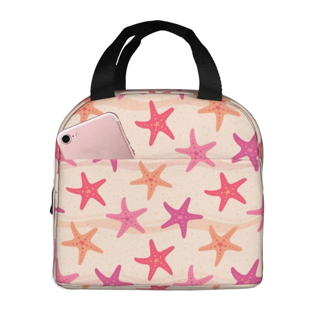 Disketp Starfish Bolsa Térmica para Almuerzo para Hombre y Mujer, Ideal para Trabajo, Senderismo y Picnic