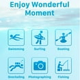 thumbnail image 3 of TPU Waterproof Phone Pouch,Water Protector Pouch for Travel, Vacation, Beach, 3 of 5