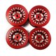 thumbnail image 1 of Llantas de Metal de Aleación de Aluminio Tholdsy 1/24 para FMS FCX24 RC Rojo 4 Uds, 1 of 6