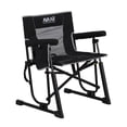 thumbnail image 5 of Avaar Outdoor Folding Rocking Camp Chair w/Cup Holder, 400lbs Capacity, Black, 5 of 10
