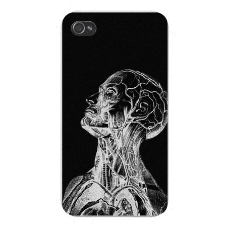 Apple Iphone Custom Case 5 / 5s AND SE White Plastic Snap on - Human Anatomy Nervous System Electricity (Best Anatomy App For Iphone)
