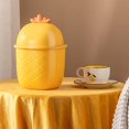 thumbnail image 4 of Clearance!Ymkly Book Lovers Gifts,Desktop Trash Can Pineapple Design Countertop Waste Basket Mini Garbage Container Table Sundries Organizer Remote Pen Pencil Holder For Home Office,Pumpkin Decor, 4 of 4