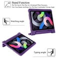 thumbnail image 2 of Artyond Case for iPad Air 5th/4th Gen 2022/2020, Shockproof EVA Stand Portable Handle Full Body Protective Case for iPad Air 10.9 Inch 5th Generation/4th Generation 2022/2020 Released, Purple, 2 of 7