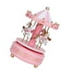thumbnail image 3 of Caja de música Merry GO Round, carrusel, regalo de Navidad, boda, cumpleaños, decoración, color rosa, 3 of 14