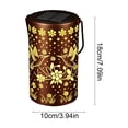 thumbnail image 2 of Hummingbird Solar Lanterns Outdoor Waterproof Hanging Solar Lights, Metal Hanging Solar Power Lights LED Bird Lanterns for Patio Porch Garden Decor, 2 of 6