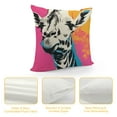 thumbnail image 4 of GOSMITH  Giraffe Pillow Covers Giraffe Decor Throw Pillow Cases, Just a Girl Who Loves Giraffes Pillows Decorative Throw Pillows Cover, Giraffe Gifts for Women Kids Girls Sister, 4 of 5