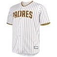 thumbnail image 2 of Men's White/Brown San Diego Padres Big & Tall Home Replica Team Jersey, 2 of 3