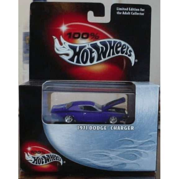 Hot Wheels 100% 1971 Dodge Charger #18 2002