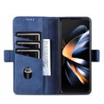 thumbnail image 3 of ELEHOLD for Samsung Galaxy Z Fold 5 Flip Folio Leather Wallet Case with Card Slots Kickstand Function Shockproof Protective Cover for Samsung Galaxy Z Fold 5 2023,Blue, 3 of 10