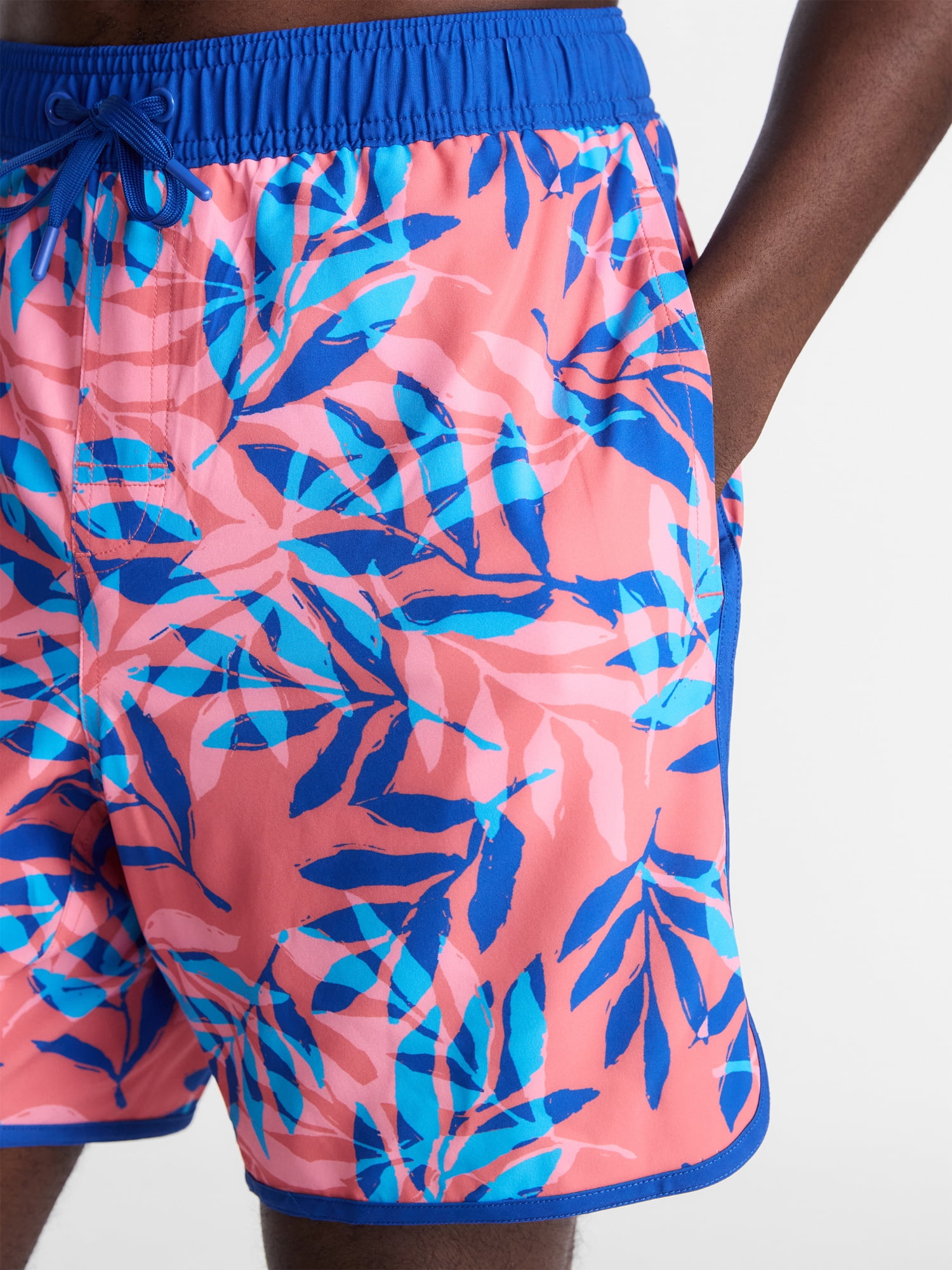 George Men's Dolphin Hem Shorts, 7" Inseam, Sizes S-3XL