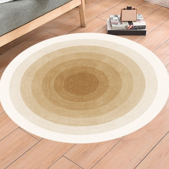 Tgbvmt Round Carpet, Non-Slip Living Room Floor Mat, Soft Absorbent Cushion for Sofa, Bedroom, and Study, Multi-Functional, Easy-to-Clean, Comfortable, Anti-Slip Design, Ideal for Home or Office