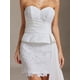 thumbnail image 4 of Vestido de novia Bellabarnetten Lucy Satin Lace Mini sin tirantes, 4 of 7
