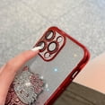 thumbnail image 1 of Funda de teléfono con incrustaciones de diamantes galvanizados en polvo Flash hello kitty para iphone Xr Xs 11 12 13 14 15 Pro Max 7 8 plus, 1 of 4
