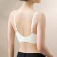 thumbnail image 4 of Women's Special Bra With A Front Button To Show Off A Large Flat Bust Seamless Fixed Cup And A Pair Of To Sagging Sports Bras with Cups Strapless Bra for plus Size Women Bra for Women Pack Easy, 4 of 6