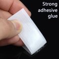 thumbnail image 4 of 20-50mm Magic Sticker Tape Self Adhesive Extra Strong Double Sided Adhesive with Sticker Pad Fluffy Hook and Loop Fastener White White 1Meter 20mm, 4 of 6
