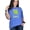 Flo Blue, variant on May The Course Be With You, Golf Pun Quote, Violet Comfort Colors T-Shirt, Medium