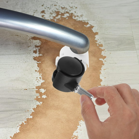 Masteelf 4pcs PU Swivel Caster Wheels with Locking Brakes Replacement for Furniture and Small Carts Heavy Duty Quiet Casters