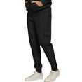 thumbnail image 2 of Simua Men's Fleece-Lined Jogger Pants with Elastic Cuffs & Drawstring Waist - Thermal Warm Athletic Pants for Running and Gym Workouts (S-XXXL), 2 of 6
