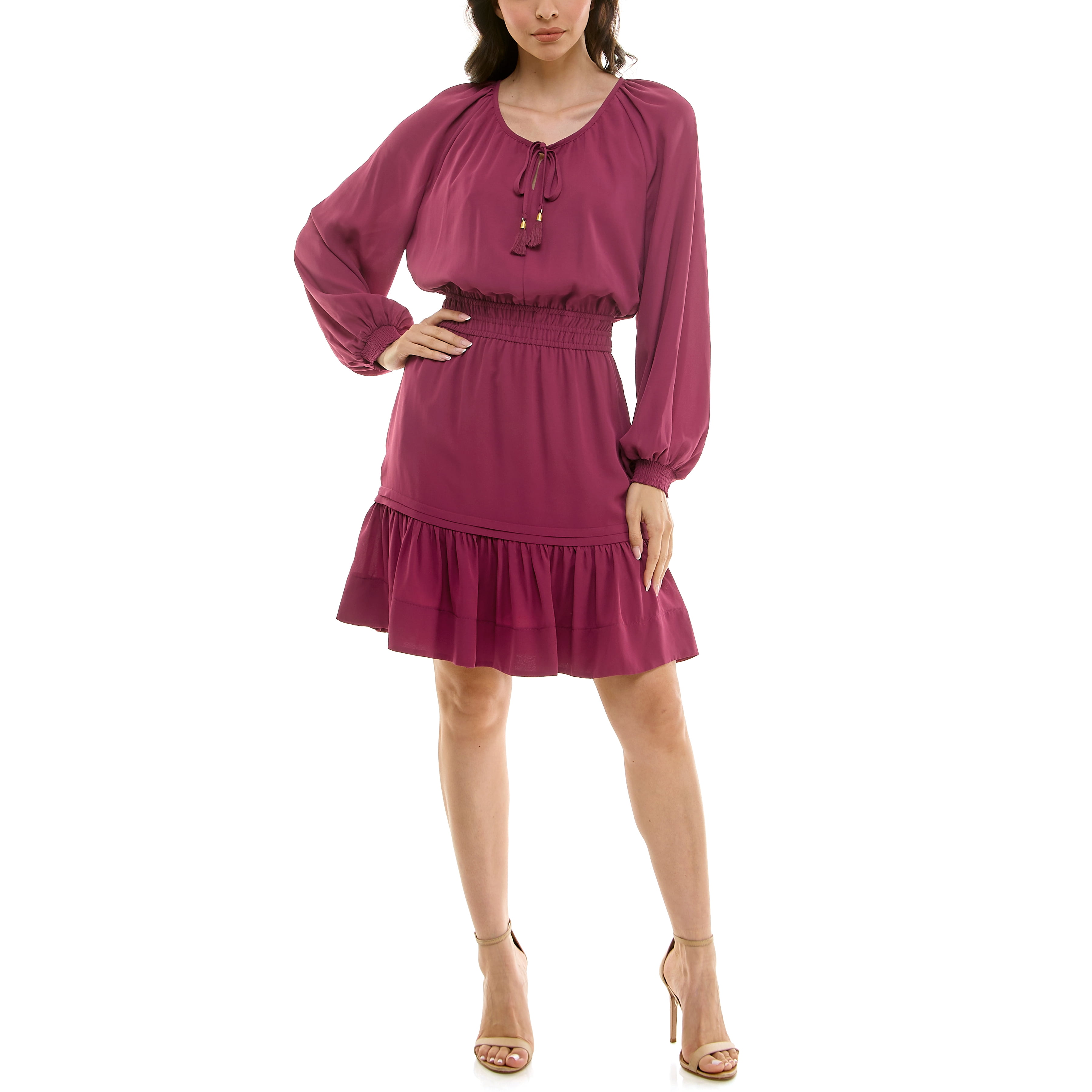 Nanette Lepore Women's Long Sleeve Mini Dress, Sizes XS-XXXL