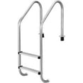 thumbnail image 1 of Yiwa Inground Pool Ladder,304 Stainless Steel Swimming Pool Ladder,Non-Slip Swimming Pool Ladder for Deep End, Easy Assembly, 380lbs Load Capacity - Perfect for Indoor/Outdoor Pools, 1 of 3