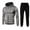 H-Grey, variant on Men's Cotton and Linen Suits and Tuxedos Set 2 Piece Clothing Mens Suits Shirt Casual Set Long 38S Suit Sleeved Pants Set