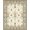 Green Cream Terracotta, Pattern 13, variant on Design&I 8'x10' Washable Area Rug Vintage Botanical Floral Scroll With Distressed Leaf Accents for King Size Bedroom, Under Bed, Sleek Flatweave Pet Friendly