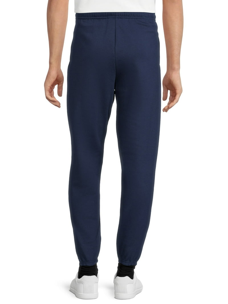 Athletic Works Men's Fleece Sweatpants with Elasticized Waist and