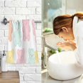 thumbnail image 7 of Yayeee 100% Cotton Hand Towels for Bathroom 16" x 28" Soft Absorbent Kitchen Towel, Cute Gummy Bears Pattern, 7 of 7